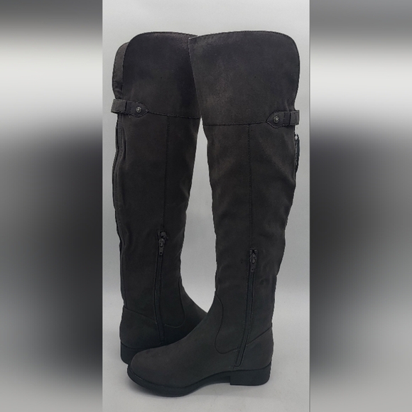 1822- Sun + Stone Allicce Women's Vegan Boots Grey Color Size 5.5 NWT - Picture 8 of 12